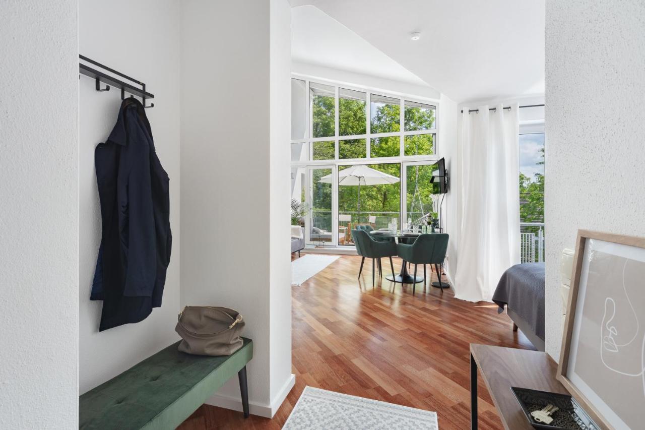 Apartment Blueberry Living - Design Loft Nahe Muenchen - Dachterrasse - S-bahn *